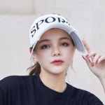 여성스포츠썬캡 자외선차단 골프 야외 여름철