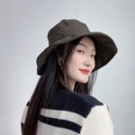 버킷햇 다크브라운 부니햇