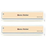 아트사인 메모홀더 영수증 전표 꽂이 명함 집게 클립 10P 사진