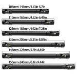 금속 내부 스플라인 드라이브 샤프트 범용 조인트 1 10 RC 자동차 크롤러 축 검투사 TRX4 TF2 SCX10 YK4082