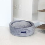 강아지 마카롱 방석 1P 반려견 극세사 쿠션