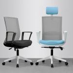디와이체어 DY-Chair 람보500 고급형 기능성 사무용 사무실의자 화이트바디 헤드형