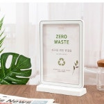 아트사인 A4 T자형 세로 흰색 슬라이딩프레임 7797