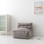 마켓비 엠보 1인 패브릭 빈백소파 LS046