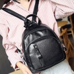여성 미니백팩 바디백 가벼운 경량 PU소재 가죽가방