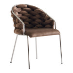 다우체어 벨루디 벨벳 의자 그린