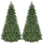 대형 크리스마스 PE 트리 나무 180 오너먼트 무장식 11 1 8m PE 트리