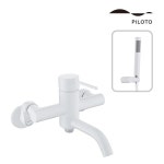 필로토 더죤테크 하프 202 니켈 욕조샤워수전