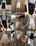 쿠키마루 모아멜빵팬츠