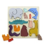 가베가족 톡톡 동물퍼즐 KS4110