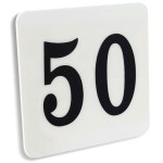 사각 번호판 1P 1 0 아크릴 숫자 표지판