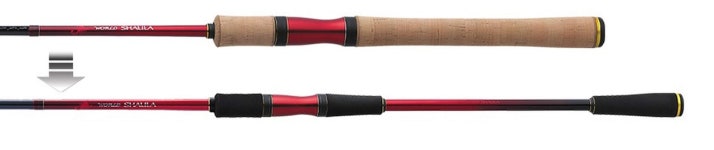 Shimano SHIMANO 프리 스타일로드 18 월드 샤우라 미끼 모델 SiC 링 가이드 1754R-2