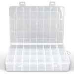 다용도정리함 24칸 수납케이스 소품 부품 네일 약통 악세서리 보관