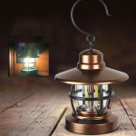 3COB 레트로 랜턴 휴대용 캠핑 등산 차박 비박