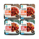 청정원 안주야 직화무뼈닭발 직화막창 총 4개 각 2개 4개 160g