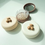 휴대용 미니 거울 빗 손거울