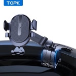 TOPK 대시보드 휴대폰 거치대 클립 마운트 차량용 GPS 지지대 브래킷 휴대폰용 휴대용 거치대