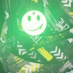 스마일 야광 키링 열쇠고리 키홀더