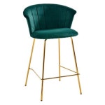 다우체어 아이블 벨벳 빠텐 의자