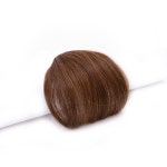 일자 앞머리 부분 가발 라이트브라운