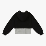 오후 브라운베어 크롭 후드 맨투맨 OHMH23W51 7358