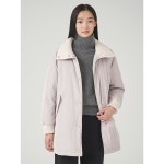 빈폴레이디스 폴리 A라인 미디엄 다운 아우터 BF3X38U0