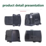 220V 수족관 분수 펌프 연못 메이커 산소 잠수정 물 3