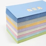 냥냥 가로 봉투 세트 96매입 2개 다꾸 문구 편지 선물 본상품