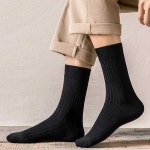 남자 수트 양말 무지 발목 골지 삭스 스타일 옵션 5