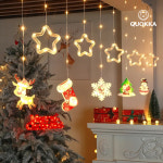 크리스마스 와이드 오르골 워터볼 조명 크리스마스