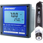 pH 컨트롤러 Flat type 탱크 배관 삽입형전극 PH6100D-S410K