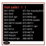Lishi 2 in 1 도구 ISU5 KW14 K9 KY14 라구나 3 Maz24 Mazda2014 MIT8 MIT9 NE71 ICF03 KIA3R MIT11