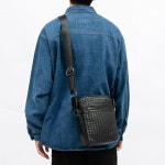 VY 남자 출근룩 어깨 트위스트 위빙 크로스백