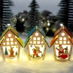 클레이피아 CL 크리스마스 이층집 무드등 만들기