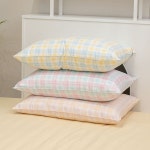 에프엔비글로벌 슈가체크 먼지없는 베개커버 50x70 1P 베갯잇 커버 베개커버50x70