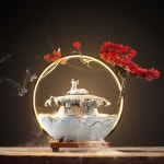 MORE미니 실내 분수대 인테리어 소형 인공 폭포 안개발생기 C