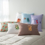 프린팅 먼지없는 베개커버 50x70 1P 데일리 베갯잇 베개커버50x70