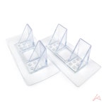 무타공 접착식 선반 브라켓 2p