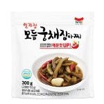일가집 모듬 궁채 장아찌 300g 반찬 자취 분식 도시락 300g