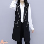 아뗄릭 빈티지 라인 더블 카라 버튼 포켓 01304
