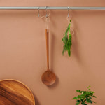 JAJU 결이 고운 티크우드 원형 스푼 27CM