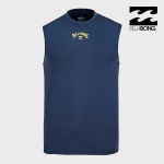 빌라봉 빌라봉 남자 아치 웨이브 머슬 민소매 래쉬가드 DARK HEATHER