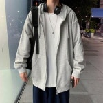 후드집업 후드자켓 남자 여성 2컬러 쭈리후드 남성