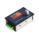 6 60V PWM 모터 속도 컨트롤러 모듈 보드 드라이브 레귤레이터 인코더 주파수 조절식 손잡이 회전 제어