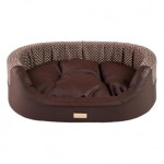 브라운톤 원형 소형견용 방석 중형 꿀잠방석 A981220