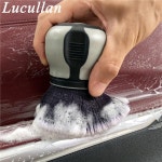 Lucullan 고밀도 내구성 강모 보관 거치대 내부 외부 넓은 영역 먼지 청소 도구