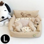 피너츠 강이지베드 캠프 L 베드 강아지침대 패리스독 단일색상