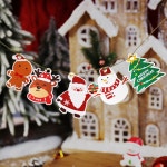 크리스마스 캐릭터 5종 장식 1장