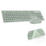 지클릭커 지클릭커 오피스프로 WMK10 인체공학 무소음 무선 키보드 마우스 블랙