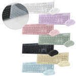 지클릭커 지클릭커 오피스프로 WMK10 인체공학 무소음 무선 키보드 마우스 블랙